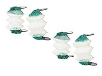 Coleman #95 Insta-Clip Accordion Shape Mantle 2-packs of 2 (4 Total Mantles)