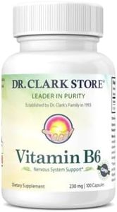 Dr. Clark Vitamin B6 Supplement, 230mg, 100 Capsules