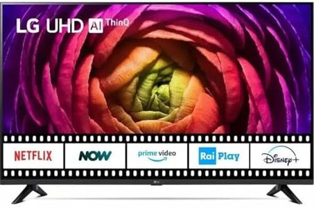 LG Televisor Smart TV 43UR78006LK 43'' 4K UHD LED procesador 4K α5 Gen6 con IA WiFi G Negro