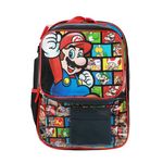 Nintendo Super Mario Bros Kids 5 Piece 16" Backpack Set