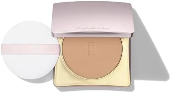 Elizabeth Arden, Flawless Skincaring Pressed Powder, Polvo fijador de maquillaje efecto mate, Tono Medio, 9,9 g