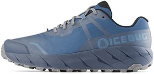 Icebug Mens Arcus RB9X GTX Road Running Shoe with Traction Sole, Saphire/Stone, 13