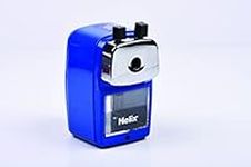 Helix Metal Desktop Sharpener for Standard and Jumbo Pencils (Assorted Colours)