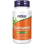 Now Foods Curcumin (Kosher, Halal, Egg Free, Gluten Free, Nut Free, Non-GMO, Soy Free) - 60 Veg Caps