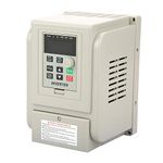 2.2kW VFD Drive Inverter, 220VAC Single-Phase Variable Frequency Drive VFD Speed Controller AT1-2200X 2.2kW for 3-Phase AC Motor