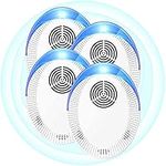 4 Pack Ultrasonic Pest Repeller, Spider Repellent Plug In, Cockroach Control Devices Indoor & Outdoor Anti Mosquitoes, Fleas, Ants, Bed Bugs, Flies, Spiders, Wasp, Rat