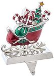 Kurt S. Adler 7.3-Inch Metal Sleigh Stocking Hanger