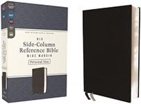 NIV, Side-Column Reference Bible, Personal Size, Comfort Print [Black]