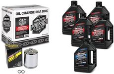 V-Twin Oil Change Kit Synthetic w/Chrome Filter, Sportster