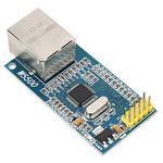 Ethernet LAN Network Module, W5500 TCP/IP 51/STM32 Network Adapter Module for Microcontroller Support Automatic Response