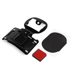 XMMT Black License Plate Relocation Mount for Harley Touring Electra Glide Road Glide 2014-2020