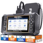 (Upgraded NT604) FOXWELL NT614 Elite OBD2 Scanner - ABS SRS Transmission Check Engine Code Reader EPB Oil Light Reset Scan Tool, Airbag Car Diagnostic Scanner, Auto VIN, Live Data, Smog Test