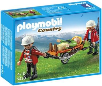 Playmobil - 5430 - Figurine - Secouristes avec Brancard