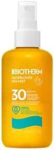 Biotherm, Waterlover Protection Solaire Hydratante SPF 30, Brume Solaire Invisible, Contre Rayons UVB, Waterproof, Sans Traces Blanches, Éco-Testé, Enrichi en Plancton de Vie, 200 ml