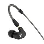 Sennheiser IE 300 Audiophile In-Ear Headphones - Noise Isolating with XWB Drivers for Balanced Sound, Detachable Cable with Flexible Earhooks, 2 Year Warranty (Black)