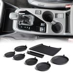 Auovo Cup Holder Inserts Liners Compatible with Subaru Crosstrek 2024 2025 Impreza Accessories Car Custom Silicone Cup Holder Mat Pad 8PCS (Gray Trim)