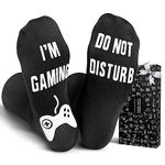 Christmas Stocking Stuffers Gifts for Boys - Funny Gaming Socks for Him Novelty Gifts