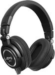 JOYO Studio Monitor Headphones Wired Over Ear Audio Recording Monitor Headset Noise Isolation Deep Bass for Guitar Mixer Amplifier Podcast Microphone and Keyboard Piano (JMH-01)