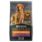 Purina Pro Plan Dry Dog Food, Complete Essentials Shredded Blend Turkey & Rice - 15 kg Bag (1 Pack)