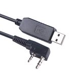 6FT USB Programming Cable Compatible for Baofeng BTECH, Kenwood, and AnyTone Radio