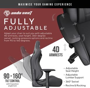 Anda Seat Kaiser 2 XL Gaming Chair – Ergonomic, Extra Large
