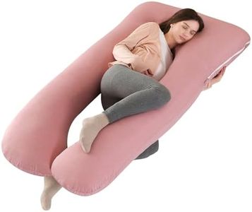 Cussin de Grossesse pour Dormir - Coussin d'Allaitement en Forme de U, Coussin Maternité et Coussin Grossesse Oreiller avec Housse en Frais Amovibl, Soutien pour Le Dos, Les Hanches, Les Jambes