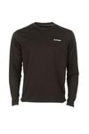 Snugpak 2nd Skinz WGTE Coolmax Long Sleeve Top - Moisture-Wicking Fabric Base Layer T Shirt - Unisex, Lightweight, Classic Fit - Thermal Base Layer Top for Hiking, Sports (M) Black