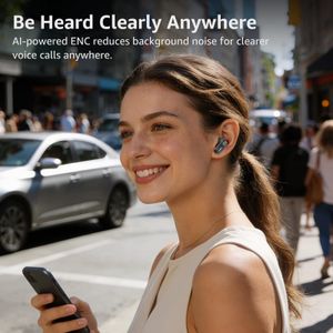 TOZO Crystal Pods ANC Wireless Earbuds – Noise Cancelling Bluetooth