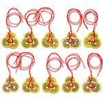 10Pcs Chinese Coins Feng Shui Chinese Fortune Coins Feng Shui Coins for Good Luck Fortune Wealth Health Success to Friends Families Lovers
