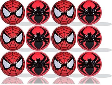 Spider Face Golf Balls 12 Pack • Unleash Spooky Style on The Greens - Experience Exceptional Performance and Distinctive Aesthetics in Every Swing!