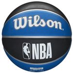 Wilson Basketball, NBA Team Tribute Model, ORLANDO MAGIC, Outdoor, Rubber, Size: 7