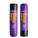 Matrix Color Obsessed, Shampoo And Conditioner Set, to Cleanse and Help Protect Against Fading for Damaged Coloured Hair, Total Results