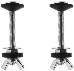 Universal Toilet Tank to Bowl Bolts,SUS304 Toilet Tank Replacement Kit,TTZEZE Heavy Duty Toilet Bolts with Washers and Butterfly Nuts,Waterproof and Rustproof Toilet Tank Bolts