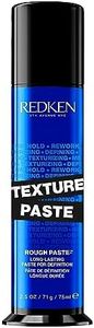 Redken, Pâte à Sculpter, Rough Paste 12, Tenue Longue Durée, Coiffure Souple, Définition & Contrôle Malléable, 75 ml