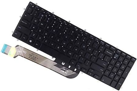 Deal4GO US Keyboard (No Backlit) Replacement for Dell Inspiron 15 5565 5567 5570 5575 5587 5765 5767 5770 5775 7566 7567 7568 7577 7588 7773 7778 7779