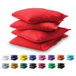 GoSports Premium Bean Bag (4 Set), Red