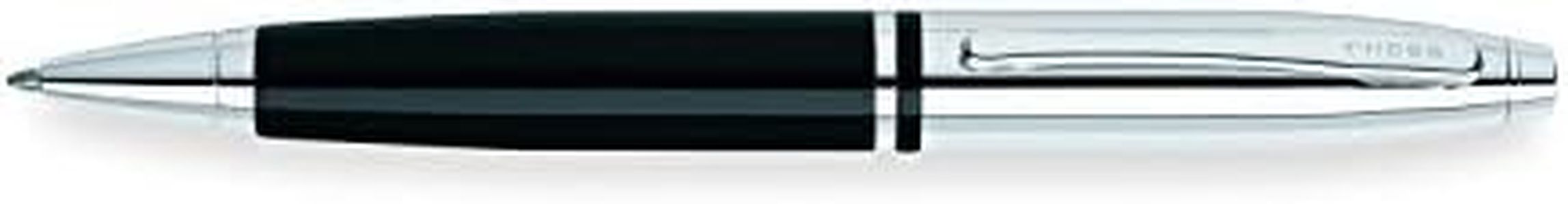 Cross Calais Chrome/Black Ballpoint Pen : AT0112S-2 by Cross