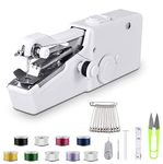 Handheld Sewing Machine, Mini Sewing Machine, Portable Electric Sewing Machine with Sewing Accessories for Beginners, Quick Sewing for Clothes, Denim, Curtains, Leather, DIY Home Travel