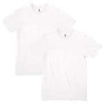 American Apparel CVC T-Shirt, Style G2001CVC, 2-Pack, White (2-Pack), Large