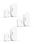 MOES ZigBee Door/Window Sensor with Light Detection (0-3000Lux) - Requires MOES ZigBee Hub, Mobile Status Monitoring, Historical Records, Low Battery Alerts, Tuya Smart Automation - 3 Pack