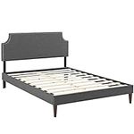 Modway Laura Fabric Platform Bed wi