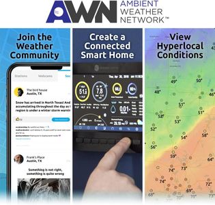 Ambient Weather WS-5000 Wireless Weather Station – Color Display