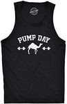 Mens Pump Day Funny Camel Hump Day Workout Sleeveless Fitness Tank Top Funny Workout Shirt for Men Fitness Tank Top for Men Funny Animal Tank Top Novelty Black M