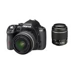 Pentax K-50 DSLR Camera with DAL 18-55mm WR and DAL 50-200mm WR Lens Kit - Black (16MP, CMOS APS-C Sensor) 3 inch LCD