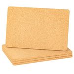 Cork Trivets for Hot Dishes, Trivets for Hot Pots and Pans 11 3/4 x 7 3/4 inches 4 Pcs, Hot Pad Mats for Kitchen Table, Large Coaster to Protect Countertop, Cooking Pot Holder (4 Rectangular)