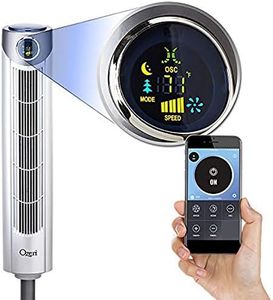 Ozeri Ultra 42” Oscillating Tower Fan, with Bluetooth and Noise Reduction Technology