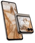 Motorola razr 50 5G (Beach Sand, 8GB RAM, 256GB Storage) | 6.9" LTPO AMOLED 120Hz Display | 3.6" OLED 90Hz Cover Display | 50MP + 13MP Cameras | 32MP Selfie | Android 15