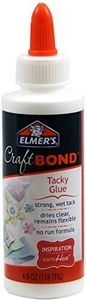 Elmer's Craft Bond Tacky Glue, 4 oz, Clear