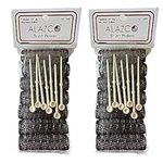 ALAZCO 14 pc Vintage Style Hair Rol