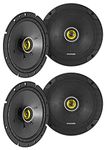 KICKER (4 46CSC674 6.75" 6-3/4" 600w 4-Ohm Car Audio Coaxial Speakers CSC674